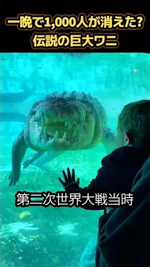 The true identity of the "living dinosaur" that swallowed 1,000 people