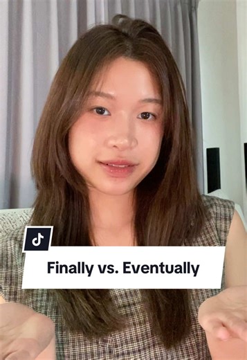 Finally or eventually… 🤔 Do YOU know the difference? Show us by writing examples in the comments. #IELTS #TakeIELTS #IELTSSpeaking #IELTSWriting #IELTSTips