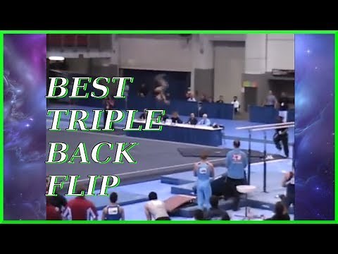 Best! TRIPLE BACK FLIP | Eddie Crane
