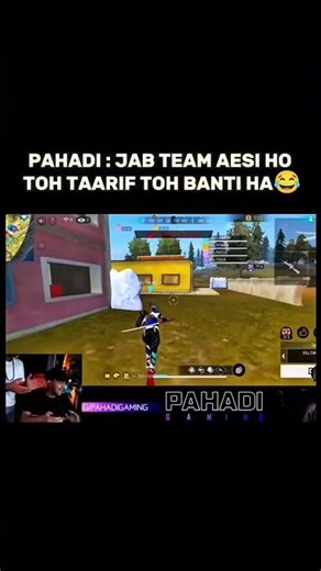 @pahadigaming 😂 #freefire #ff #ffesports #gaming #fyp #shorts #like #viral #trending