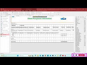 Part 2: Formatting Report in Ms Access|| How to Make Your Reports Attractive || Database Management