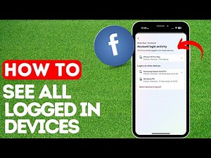 How To See All Logged In Devices On Facebook | Check Signed In Devices
