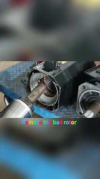 Welcome to watch our immersive video as we replace a FANUC motor rotor — up close and in action.