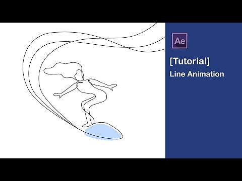 Line Art Animation : After Effects Tutorial