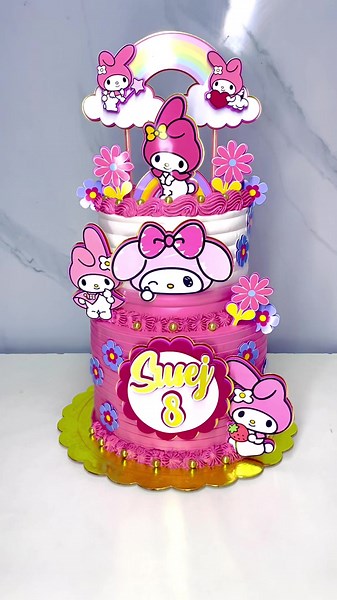 Pasteles Personalizados de My Melody y Kuromi en Valencia-Carabobo