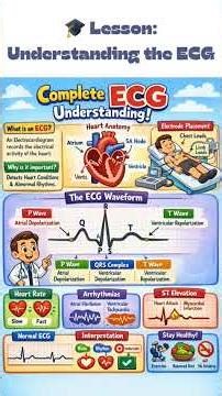 🏷️ “ECG Basics Explained in 3 Minutes”🔖#ECG #Electrocardiogram #HeartHealth #Cardiology #Medical#yt