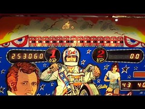 Evel Kneivel Restoration Completed! (Dr. Dave's Pinball Restorations)
