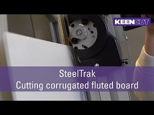 Material test cutting - Corrugated fluted board