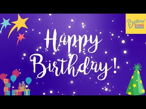 ⭐ Happy Birthday Party Song 🎉 🎵 | Customized Birthday Song ⭐