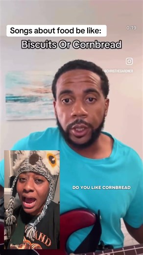 Biscuits or Cornbread Song #duet #comedy #sillysongs w/ ‪@chrisgardnerstuff‬ #discover