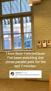 868K views · 28K reactions | This is an S.O.S: #JoeJonas might need help parallel parking next time 來 | Access | Facebook