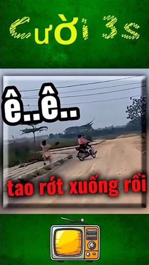 Có nhỏ bạn độc lắm chở mình là nó phi vô bụi rậm #shorts #haihuoc #funny #funnyvideo #comedy #cười3s