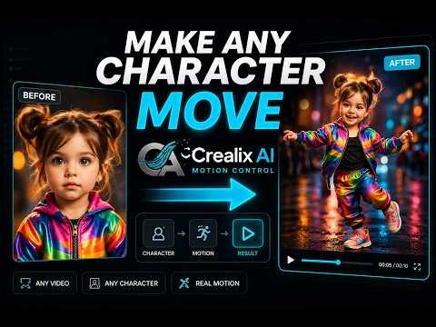 Motion Control Tutorial (Step-by-Step) — Animate Any Character with AI