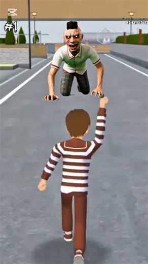 Zombie attack Mio 😱👻😲😱 #sakuraschoolsimulator #goviral #zombieattack #ssshorts #viral #gaming #sss