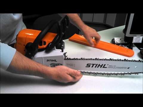 How to Properly Adjust a Chain on a MS250 Stihl Chainsaw