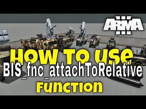 Create new Arma 3 Vehicles attaching Objects and Weapons to them!