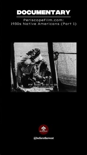 “They Called Them Immigrants…” | 1930s Native American Footage