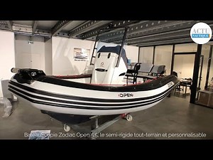 Zodiac Open 5 5, le semi-rigide tout terrain, totalement personnalisable