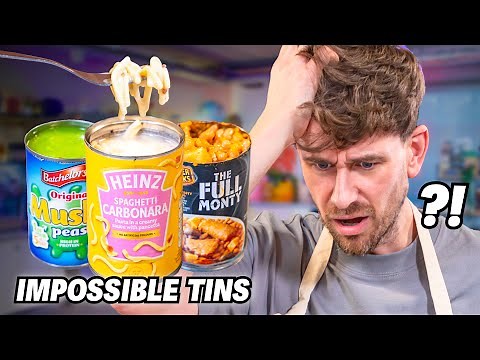 Make Dinner from 3 Random Cans: Tin Roulette | Sorted Food