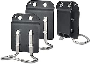 Heavaluefit 2Pack HammerCatcher, Hammer Holder for Tool Belt, Quick Response Fit Up to 2" Tool Belt, Compatible with Claw Hammer, Hatchet and Mallet (HammerCatcher)
