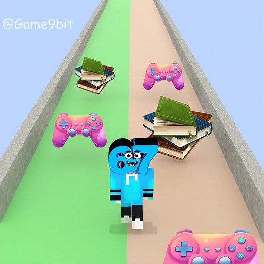 Help Sprunki 67 study hard and get high grades to meet his friends!