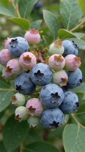 🫐 How a Blueberry Plant Grows From Seed to Ripe Berries | 16-Second Nature Timelapse 4K
