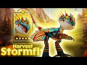 [Unlocked] Harvest Stormfly - 5-Star Yellow Unique Deadly Nadder | Dragons: Titan Uprising