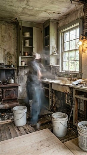 1920s Farmhouse Kitchen Restoration Before and After