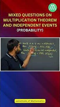 Probability Class 12 | Mixed Questions on Multiplication Theorem & Independent Events | Lecture 5