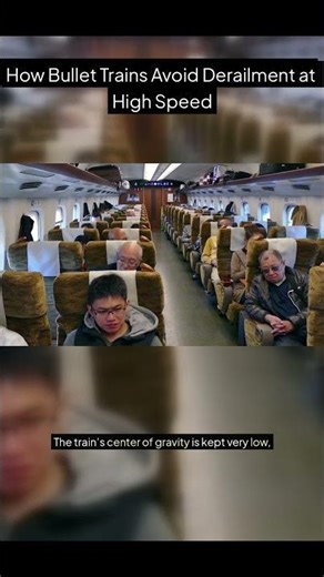 How Bullet Trains Avoid Derailment at High Speed?