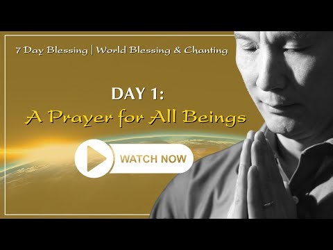 2026 7 Day Blessing Day 1: A Prayer for All Living Beings