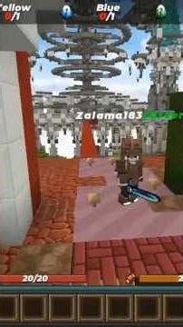 Blockman go (Eggwar) 1⚔️1 #pvp #1v1