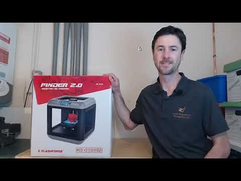 3D printing & review with Flashforge Finder 2