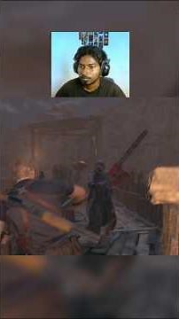 Deadly Chainsaw Fight in RE4 😱 #gaming #residentevil4remake