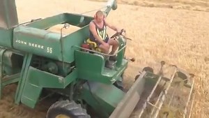 John Deere 55 combine | Farmall Lovers