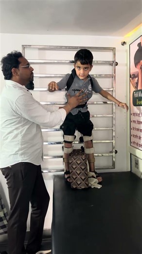 Cerebral Palsy Standing Training | Physiotherapy Session for Balance & Strength #phyiotherapy