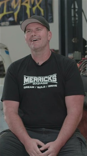Better than skydiving? For John, building wild off-road trucks is even better. #merricksgarage