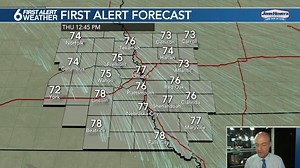 Dew points are off the charts low today making for a very comfortable one. The NW wind will be pesky through as we warm near 80 degrees with abundant sunshine. | Rusty Lord