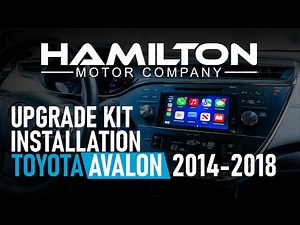 2014-2018 Toyota Avalon Upgrade Kit | CarPlay & Android Auto Installation Guide