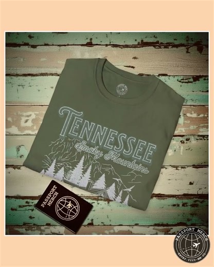 Life Simplified, Smoky Mountains Tennessee T-Shirt