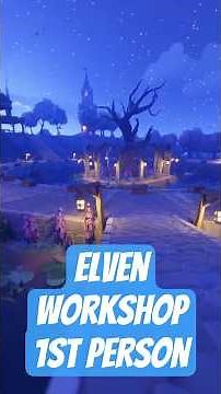 This Magical Elven Build is Perfect for Sleep #pov #CozyAmbience #shorts