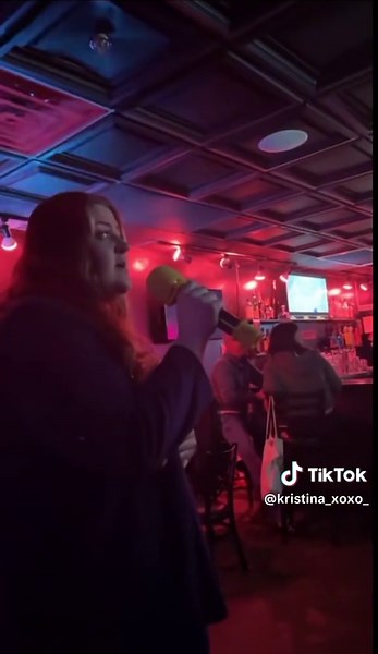 Memorable Karaoke Night at the Dive Bar