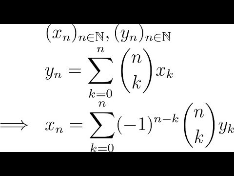 Exercice corrigé : Formule d'inversion de Pascal