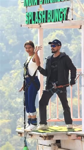1.6K views · 2.9K reactions | Ab ye karke dhikao! Let’s do this ?? India’s first water based bungy109 meters. Dm for more details.! #bungy #thriller #adventure #bungeejumping #bungee #adventureseeker #extreme #extremesport | Ashish Goswami | Facebook