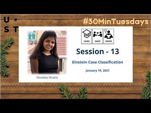 Session 13 - Einstein Case Classification