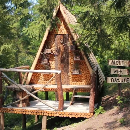 163K views · 4.7K reactions | FULL BUILD - Construction of the house in the forest | Survival Camping, Building Warm Bushcraft | Facebook