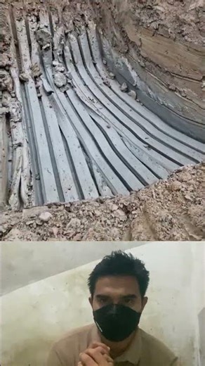 Excavator Hits Solid Clay Underground