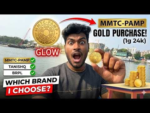 MY FIRST GOLD PURCHASE! 😱 | Which Brand is Actually Best? (1g 24k)