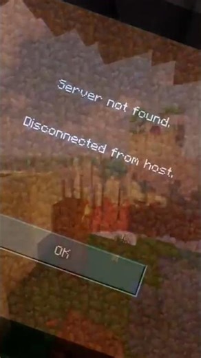 server not found! disconnect from host problem solution#minecraftserver