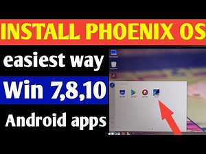 How to install phoenix os in windows 7,8,10 || Phoenix os install process in hindi